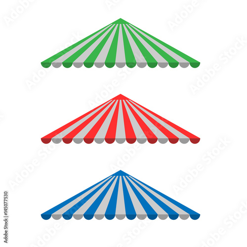 Striped Awning canopy