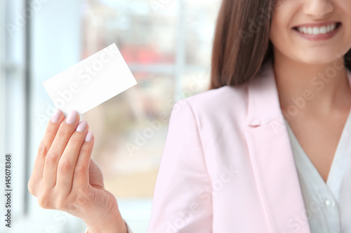 Beautiful young woman with ...