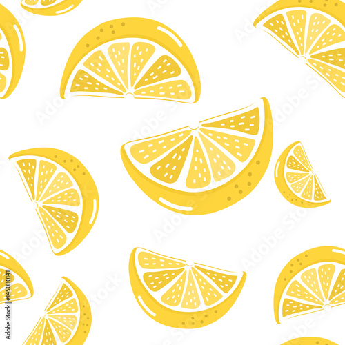 lemon sliced pattern