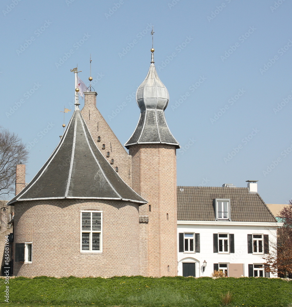 Castle of Coevorden,from 1100 in Coevorden. The Netherlands