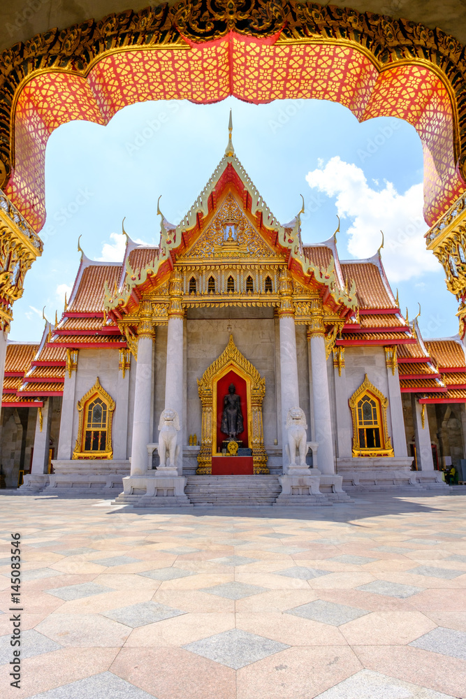 Wat Benchamabophit Dusitvanaram is a Buddhist temple in Dusit district of Bangkok, Thailand. Also known as marble temple, it is one of Bangkok's most beautiful temples and a major tourist attraction