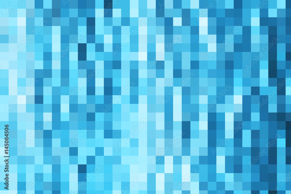 abstract square pixel mosaic