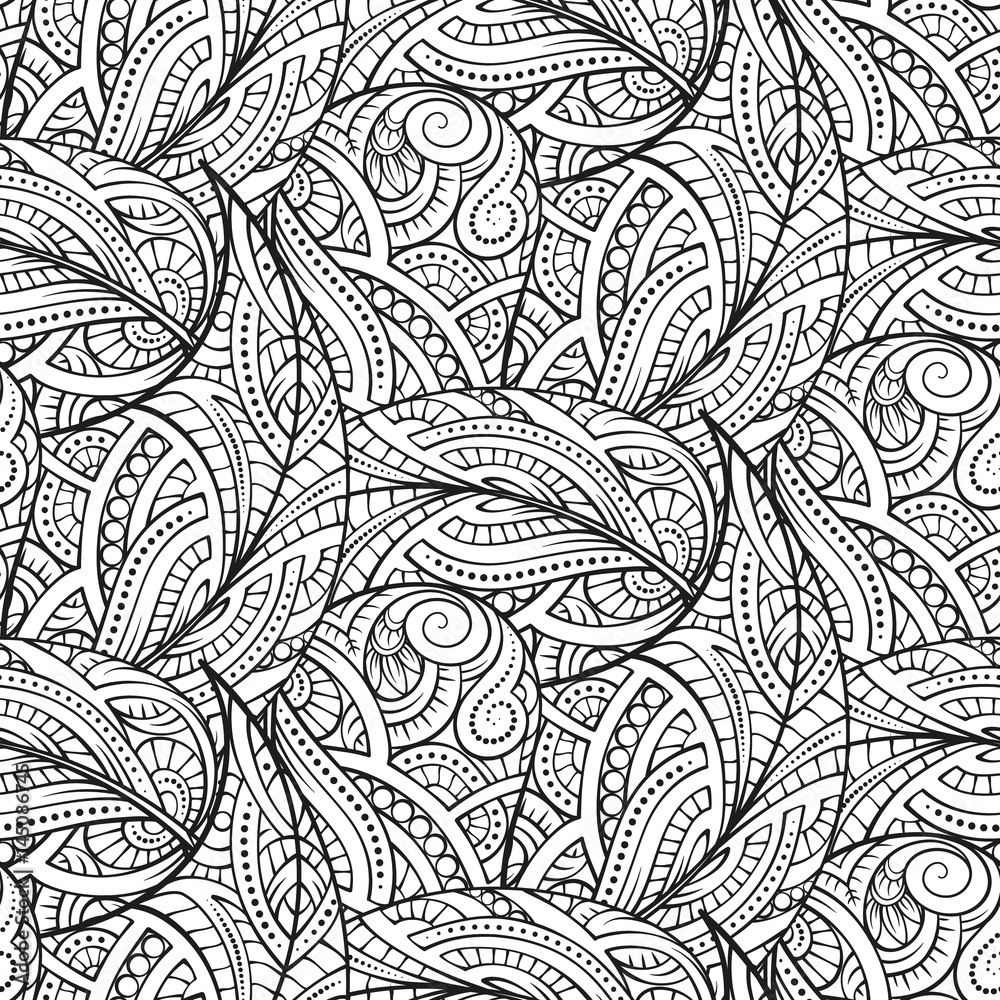 Fantasy decorative ornamental seamless pattern Fantasy decorative ornamental seamless pattern