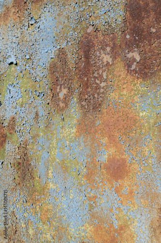 Colored vertical rusty background