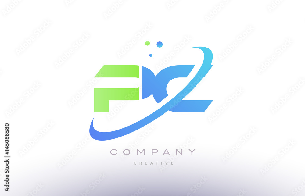 pc p c alphabet green blue swoosh letter logo icon design pc p c alphabet green blue swoosh letter logo icon design