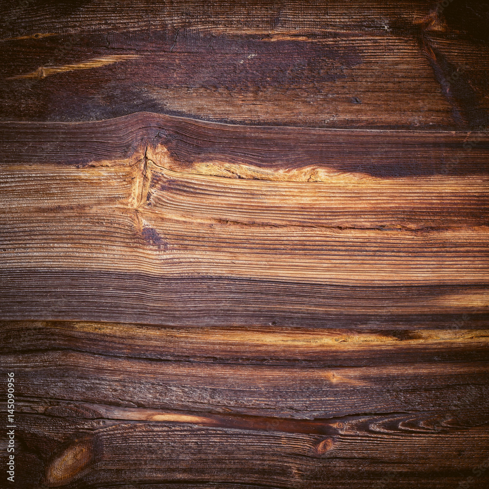 Naklejka premium The old wood texture with natural patterns