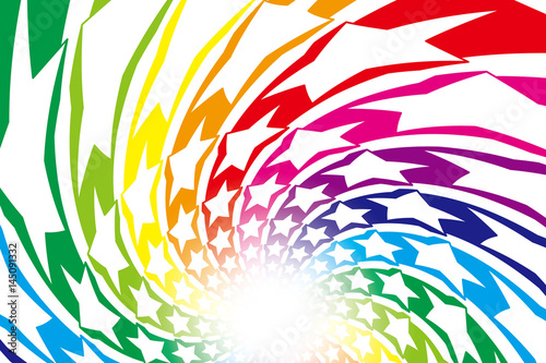 #Background #wallpaper #Vector #Illustration #design #free #free_size #charge_free #colorful #color rainbow,show business,entertainment,party,image  背景素材,星屑,スターダスト,打ち上げ花火,スターマイン,虹,レインボー,渦巻き,螺旋,キラキラ,光