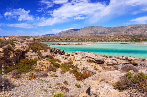 Elafonissi nature reserve on Crete  Greece