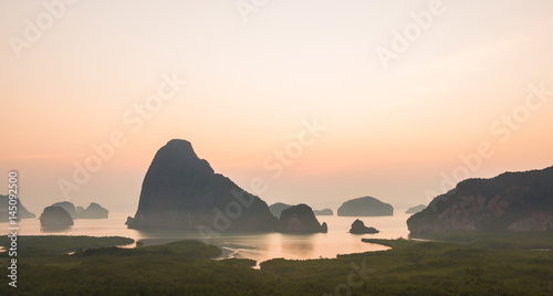 Sunshine on Samet nang she  Phang-Nga  Thailand