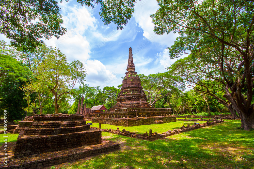  Si Satchanalai Historical Park in Sukhothai Province Thailand. It's one of the most historical parks in Thailand
