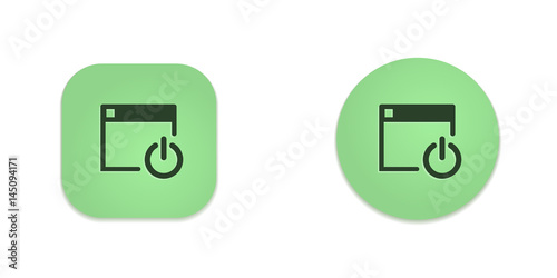 Vector Green Web Buttons