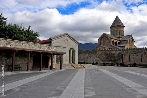 Stevitskhoveli monastery in Mtskheta old town