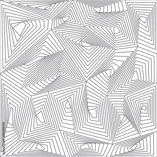 Abstract Vector Geometry Pattern. Decorative Texture Illustration.