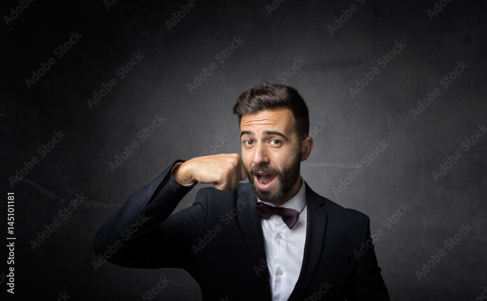 elegant man friendly fist elegant man friendly fist