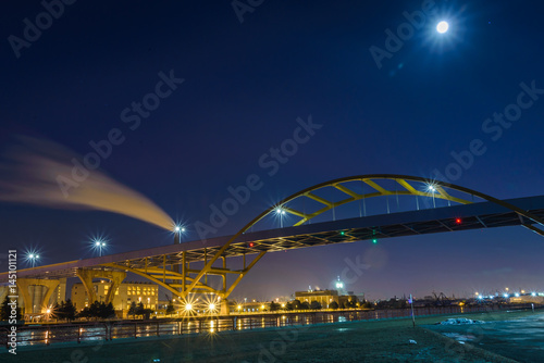 Hoan Bridge at Sunrise in Milwaukee © AMC-Imagery, LLC