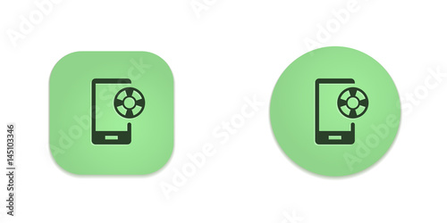 Vector Green Web Buttons