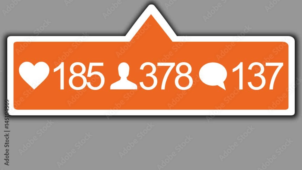 Close up of a video counter quickly increasing likes, followers and comments. Chromakey Close up of a video counter quickly increasing likes, followers and comments. Chromakey