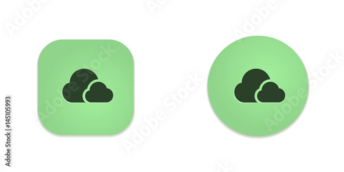 Vector Green Web Buttons
