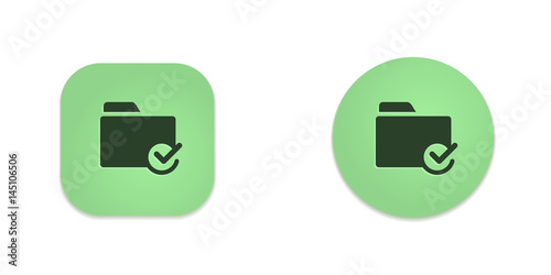 Vector Green Web Buttons
