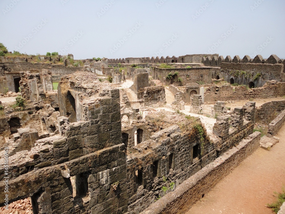 Murud Janjira fort at Alibag, India