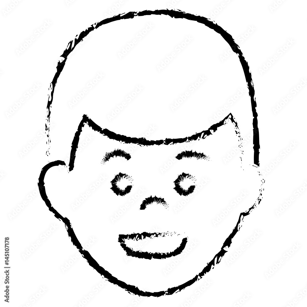 young man avatar character vector illustration design young man avatar character vector illustration design