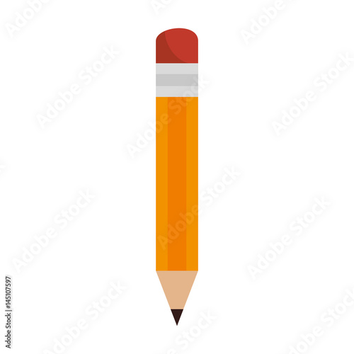 pencil school isolated icon vector illustration design