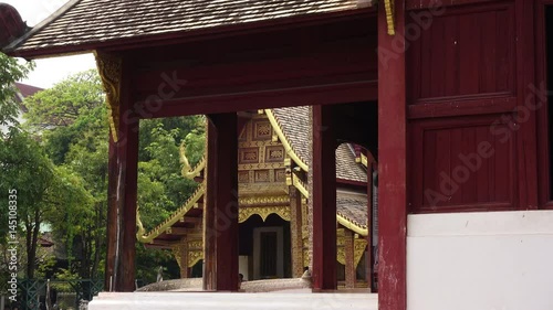 Wat Jedi Luang Chaingmai Thailand time lapse shot photo