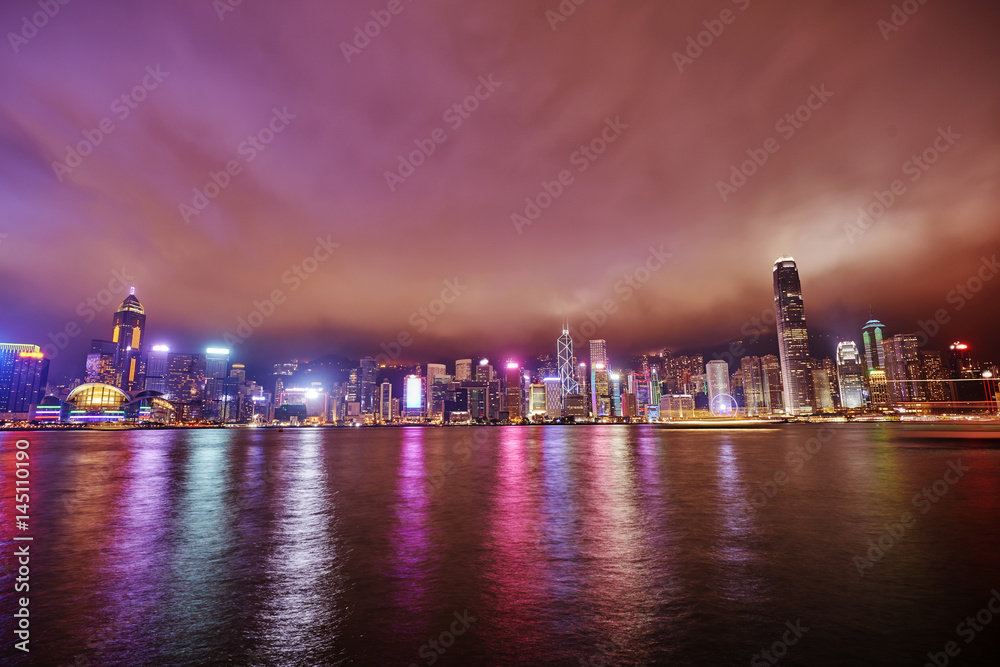 hong kong skyline