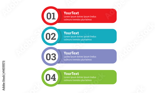 Infographic Design - Numbers & badges
