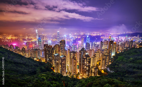 hong kong skyline