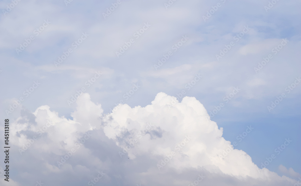 Blue sky with white clouds background in cloudy day Blue sky with white clouds background in cloudy day