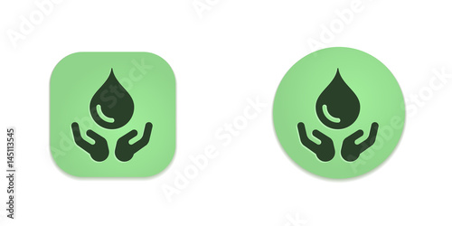 Vector Green Web Buttons
