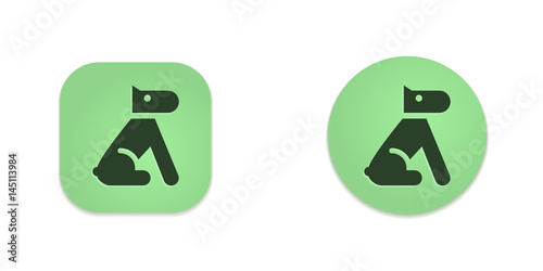 Vector Green Web Buttons
