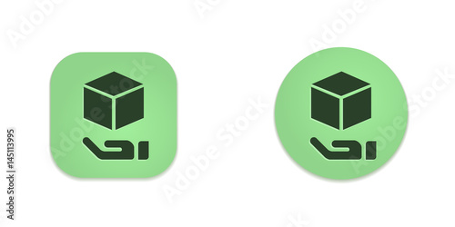 Vector Green Web Buttons
