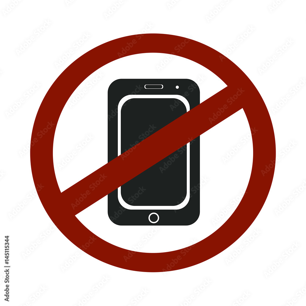 Forbidden call vector icon. Telephone not allow sign. No phone symbol. Forbidden call vector icon. Telephone not allow sign. No phone symbol.