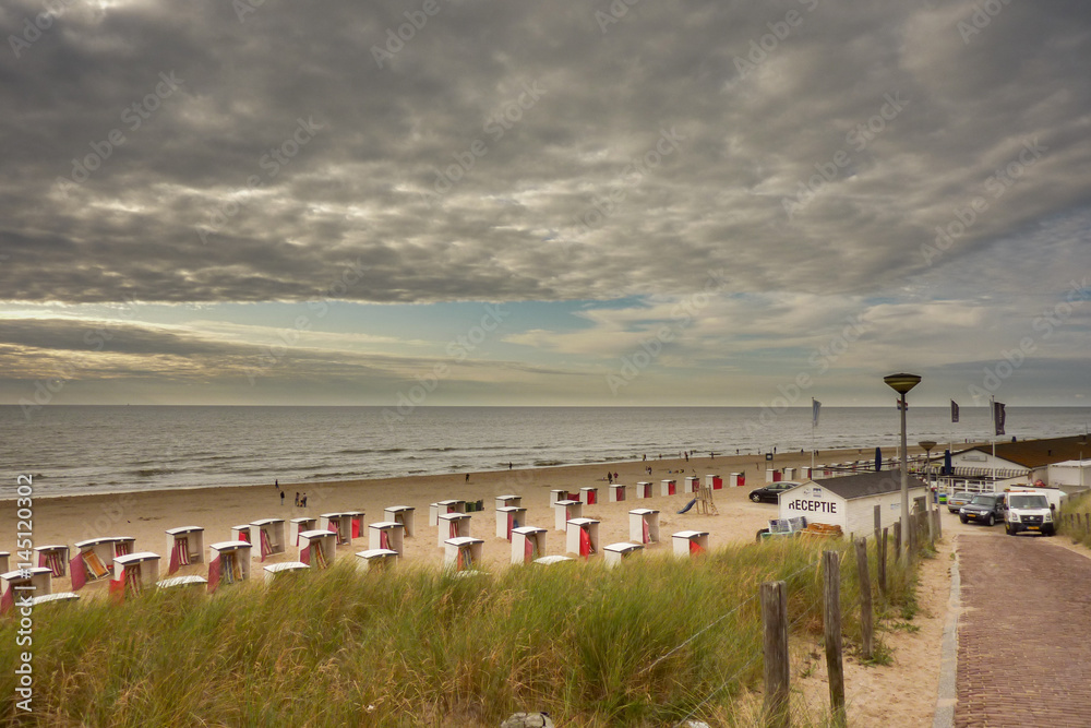 Fototapeta premium Netherlands Katwijk aan Zee