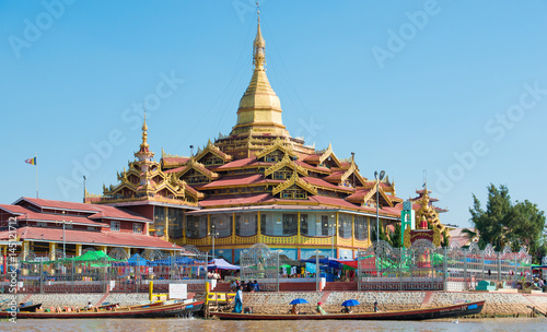Phaung Daw Oo Pagoda, Shan State, Myanmar photo