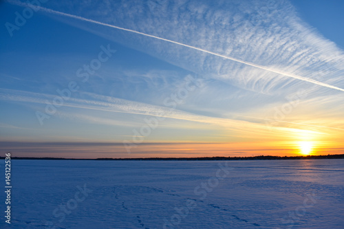 Frozen Sunset