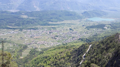 Kaltern und Kalterer See, Südtirol, Italien