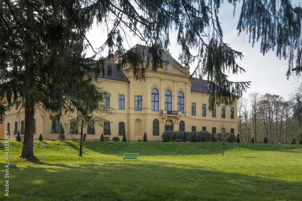 baroque hunting castle Eckartsau, Austria