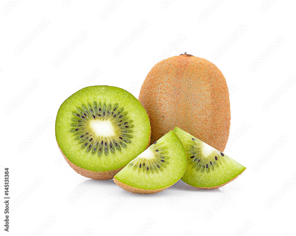 Φωτογραφία Kiwi fruit isolated on white background, macro
