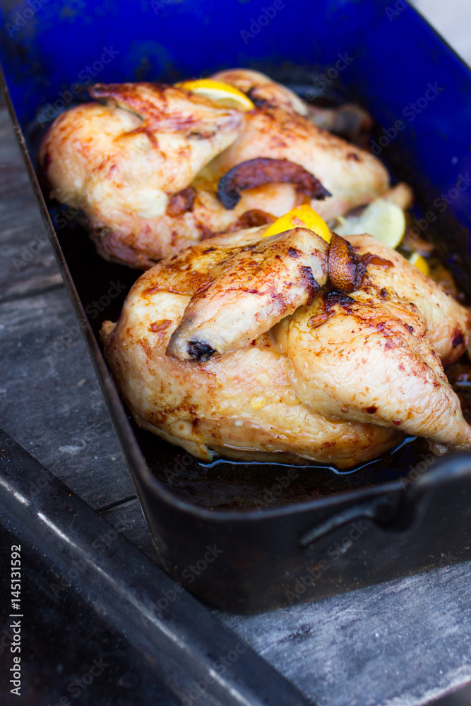 delicious chicken with lemon