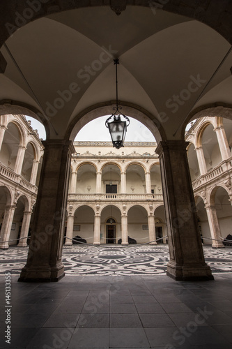 Palazzo università, via Etnea, Catania (Sicily)