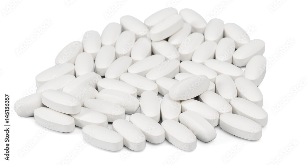Medication isolated on white Medication isolated on white