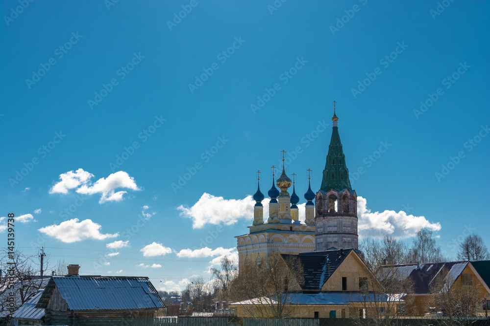 The Church of the Nativity of the blessed virgin Mary in the village of Gorica, shuyskiy rayon, Ivanovskaya oblast.