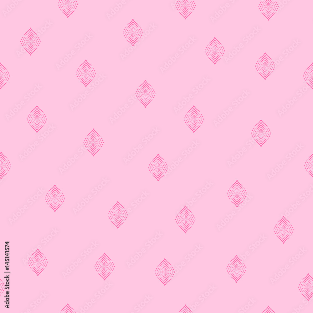 seamless pattern pink lines geometric vector background. Pink seamless
