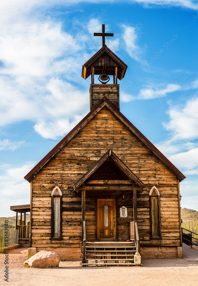 Church in the Old West, Arizona