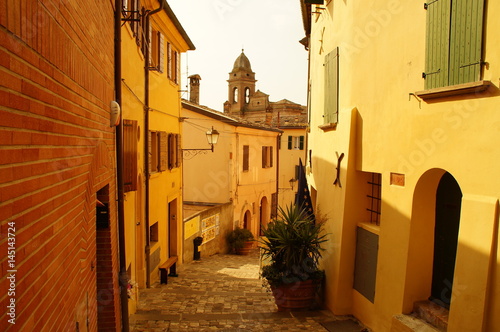 In den Gassen von der Republik San Marino / Italien