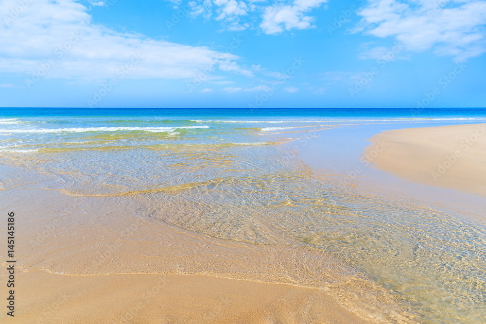Fototapeta premium View of beautiful beach and sea, Sylt island, Germany