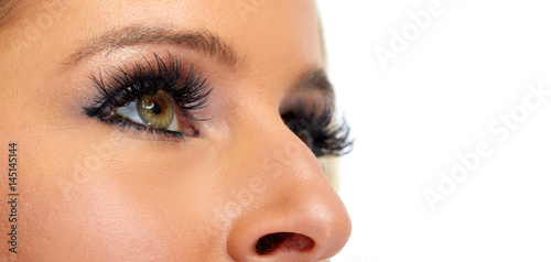 Woman eyes makeup